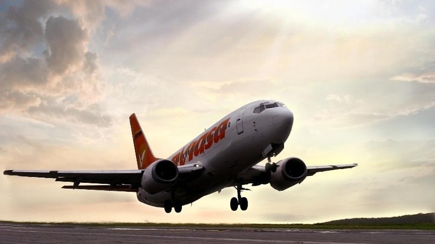 Un avión de la aerolínea venezolana Conviasa