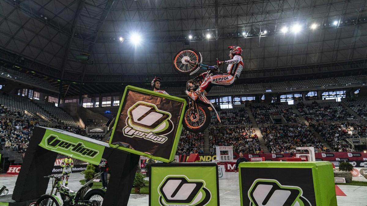 Toni Bou, en la cita de Barcelona del Campeonato del Mundo 2022, en el que ganó su 16º título consecutivo.