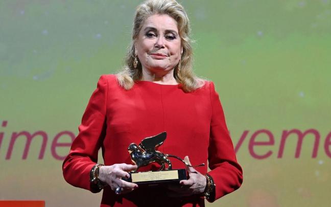 Catherine Deneuve ha cumplido este domingo 80 años.