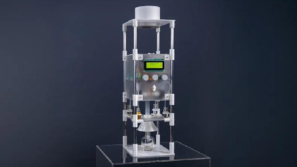 Aparato utilizado para el proyecto 'Anemoia Device'.