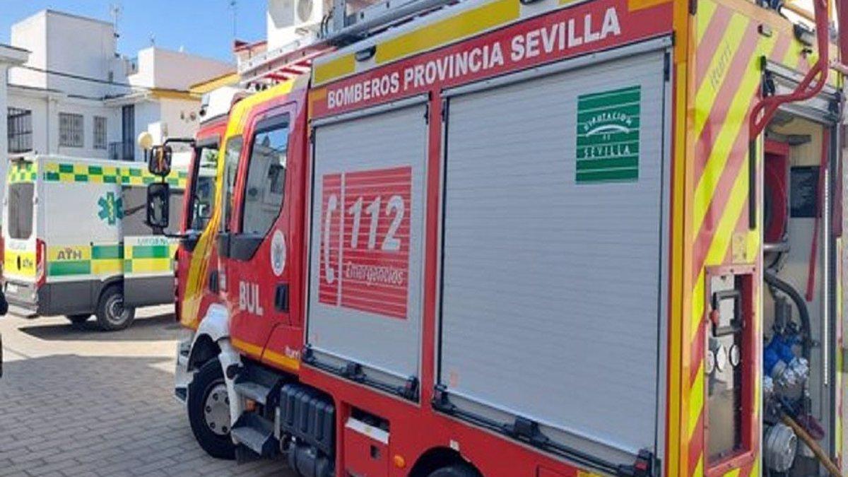 Unidad de bomberos de Sevilla