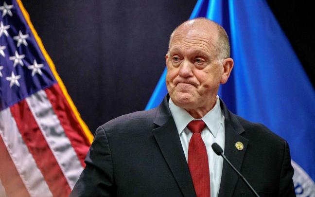 Tom Homan, Zar de la frontera de la Casa Blanca