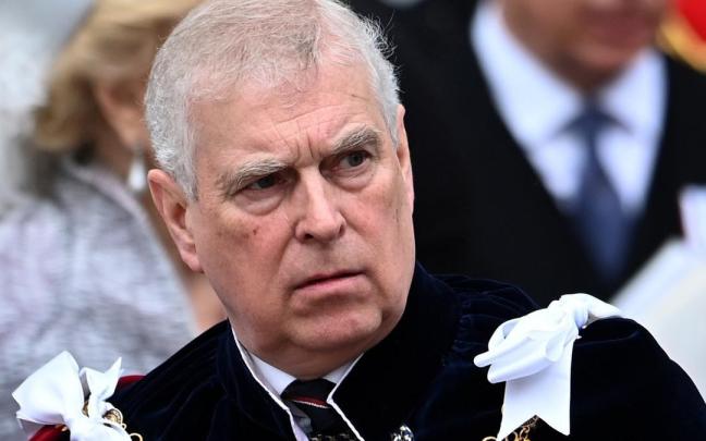 El expríncipe Andrés en una imagen de archivo de mayo de 2023.