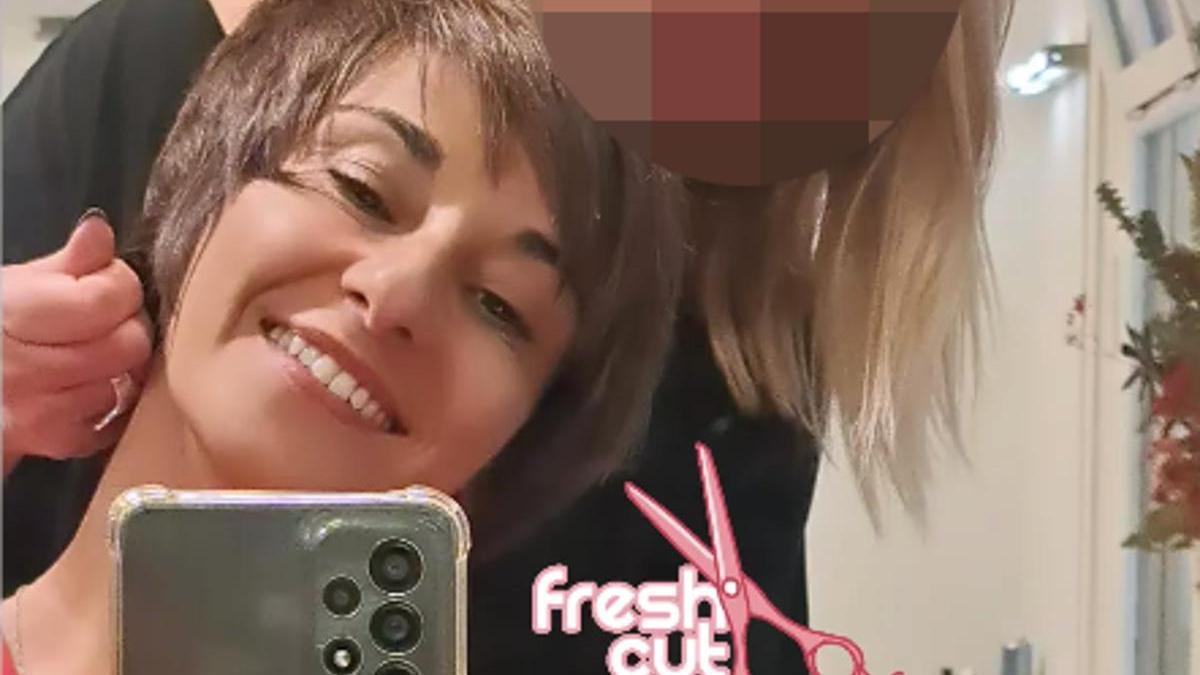 El cambio de look de Adela González en Bilbao