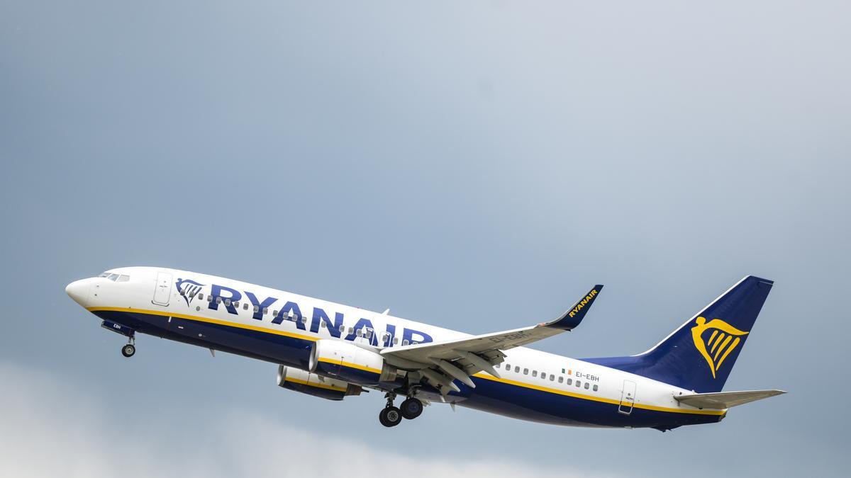 Avión de Ryanair