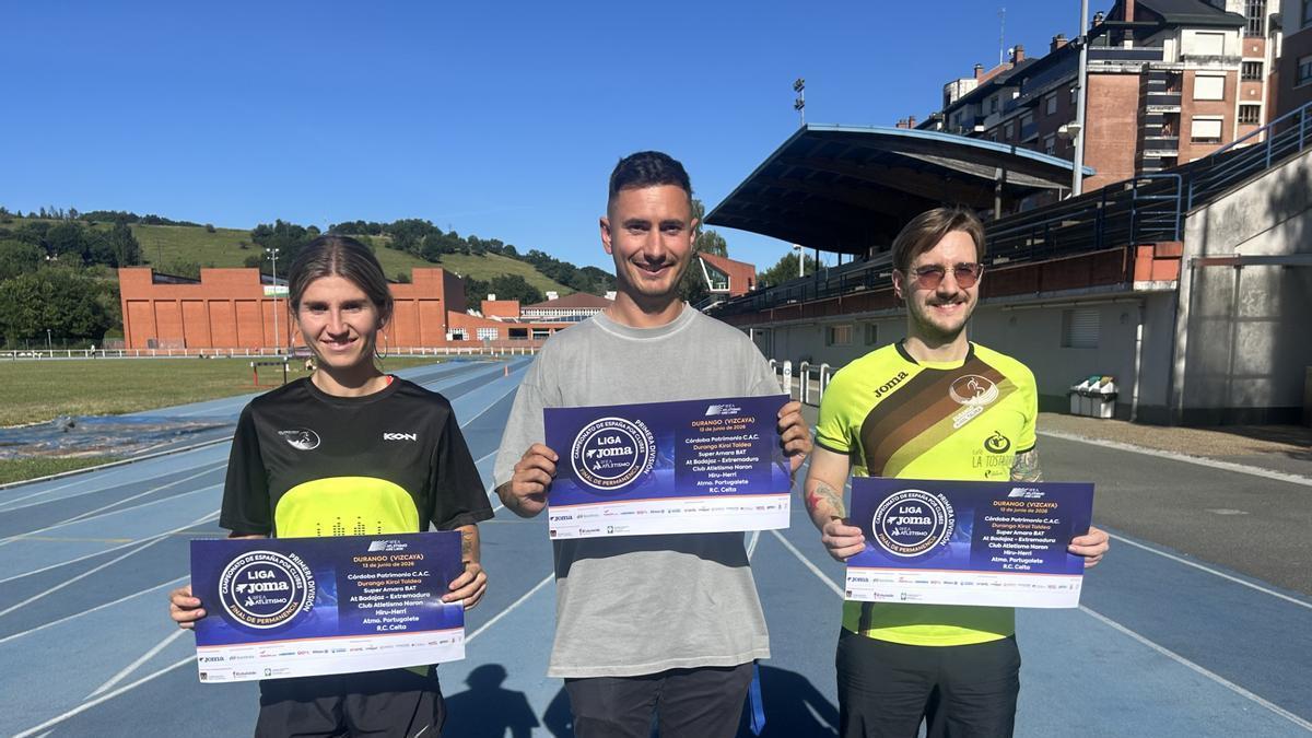 Presentación de la jornada de atletismo