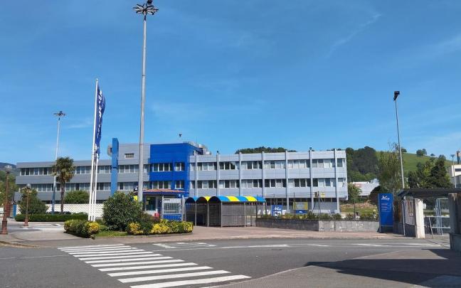 Entrada a la fábrica Michelin