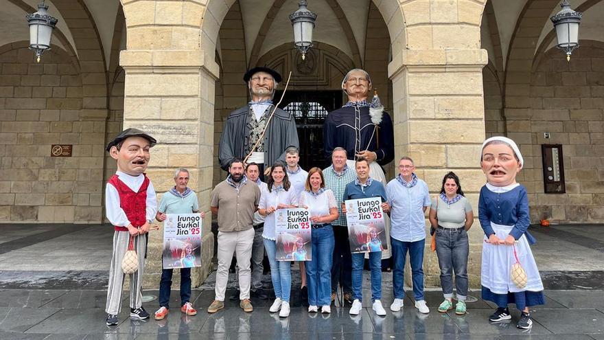 Gaur goizean egin da Irungo Euskal Jiraren 45. edizioaren aurkezpena.