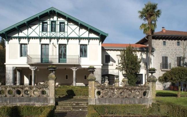 Zona del Palacio Lamuza de Laudio que albergaba el gaztetxe hasta el inicio de la reforma del inmueble