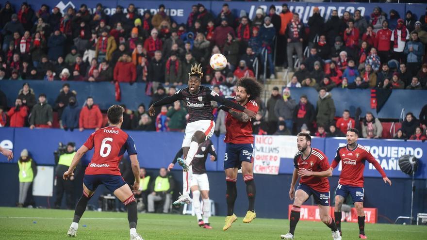 El Osasuna - Athletic, en imágenes