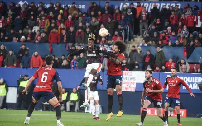El Osasuna - Athletic, en im&aacute;genes