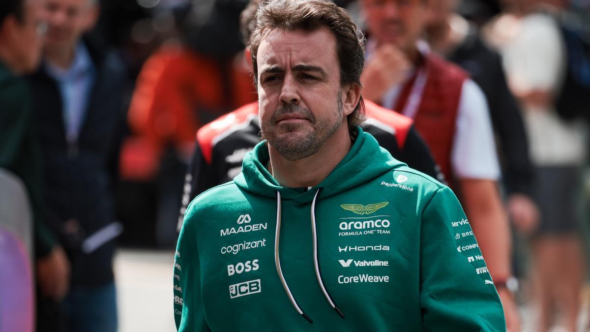Imagen de Fernando Alonso en la presente temporada.