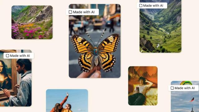 Contenido de Meta con la etiqueta de 'creado con IA'