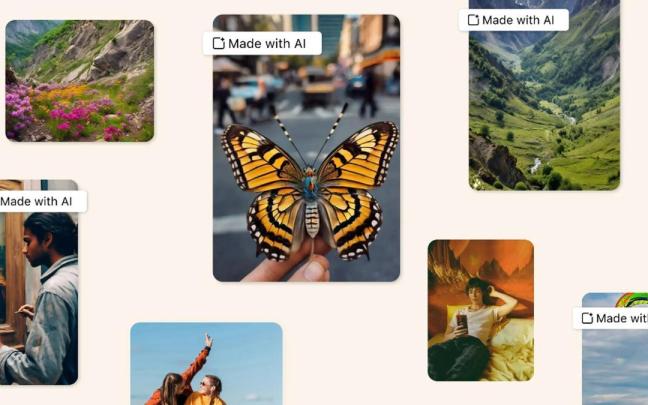 Contenido de Meta con la etiqueta de 'creado con IA'