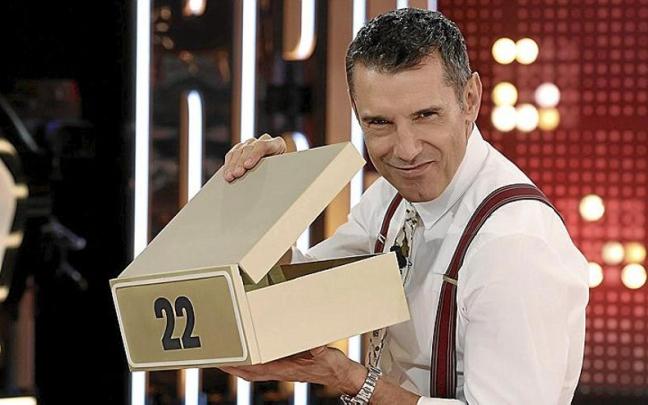 Jesús Vázquez, presentador del concurso ‘¡Allá tú!’.