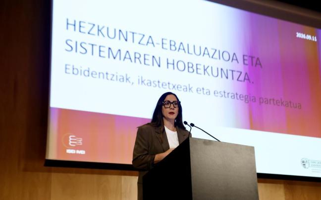 La consejera de Educación, Begoña Pedrosa.