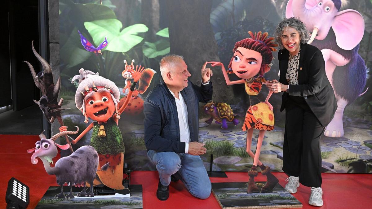 La consejera de Cultura del Gobierno Vasco, Ibone Bengoetxea, en la presentación de 'Adi! Filmak Euskaraz'