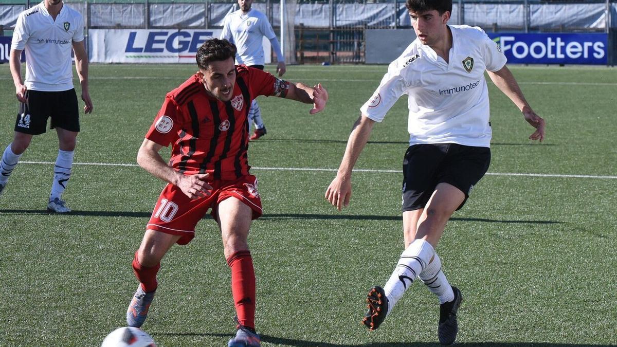 Imagen de un partido entre el Gernika y el Arenas