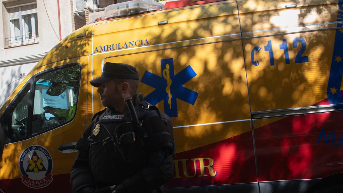 Ambulancia de Madrid.