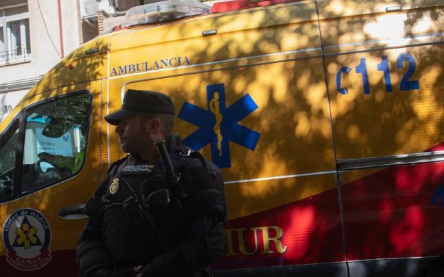 Ambulancia de Madrid.