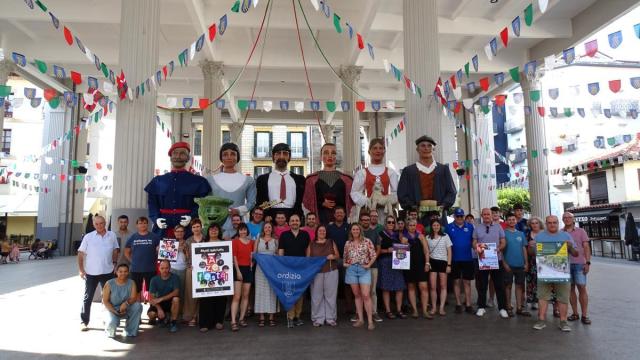 Presentación de las fiestas de Santa Ana de Ordizia 2026.