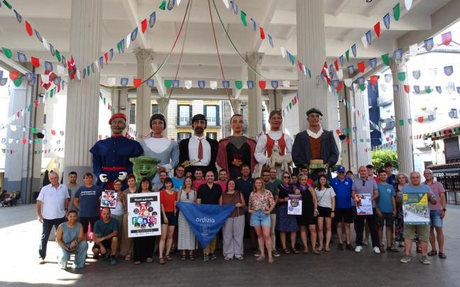 Presentación de las fiestas de Santa Ana de Ordizia 2026.
