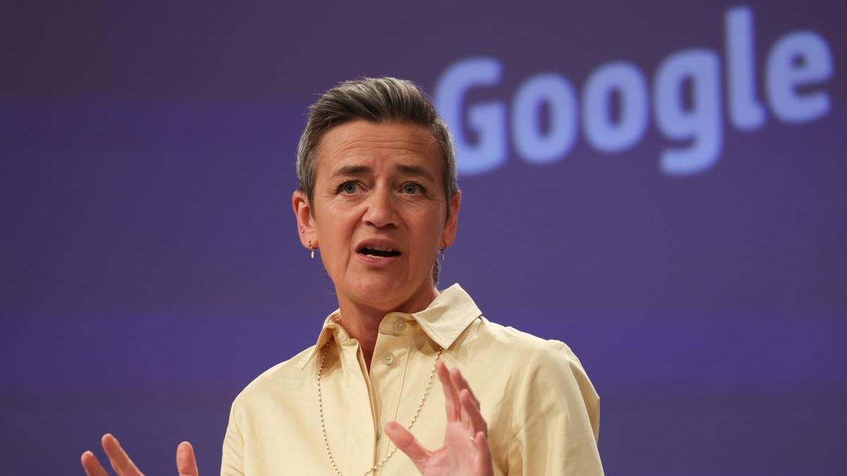 La vicepresidenta de la Comisión Europea responsable de Competencia y Agenda Digital, Margrethe Vestager.