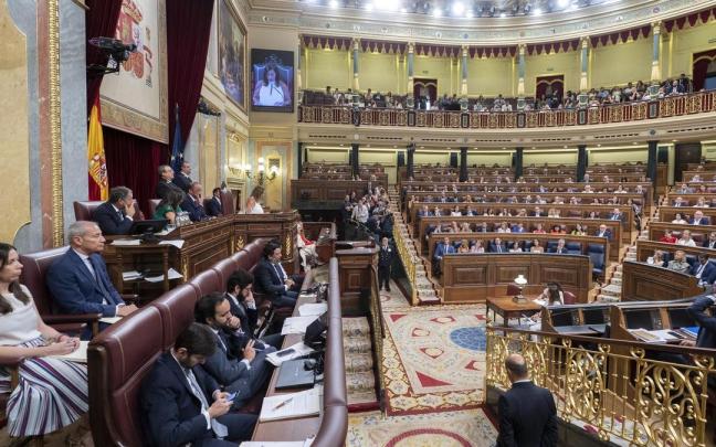 Vista del Congreso durante la Sesión Constitutiva de la XV Legislatura, el pasado 17 de agosto. Vista del Congreso durante la Sesión Constitutiva de la XV Legislatura, el pasado 17 de agosto.