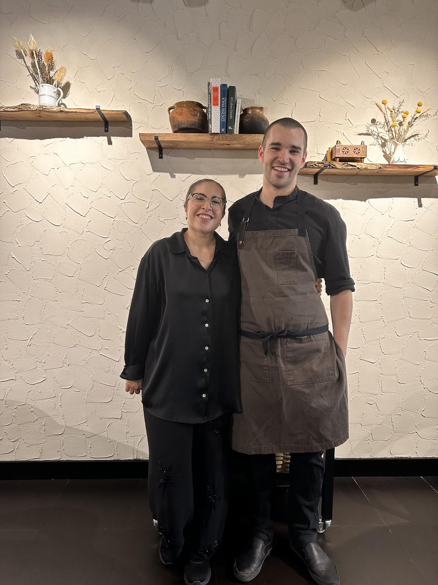 María y Javi Sarasua.