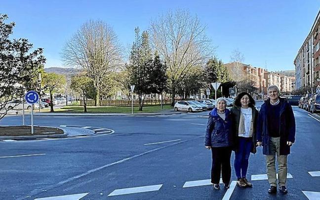 Los trabajos de reurbanización de la zona han supuesto una inversión de 1,82 millones de euros. | FOTO: AYUNTAMIENTO DE AMOREBIETA Los trabajos de reurbanización de la zona han supuesto una inversión de 1,82 millones de euros. | FOTO: AYUNTAMIENTO DE AMOREBIETA
