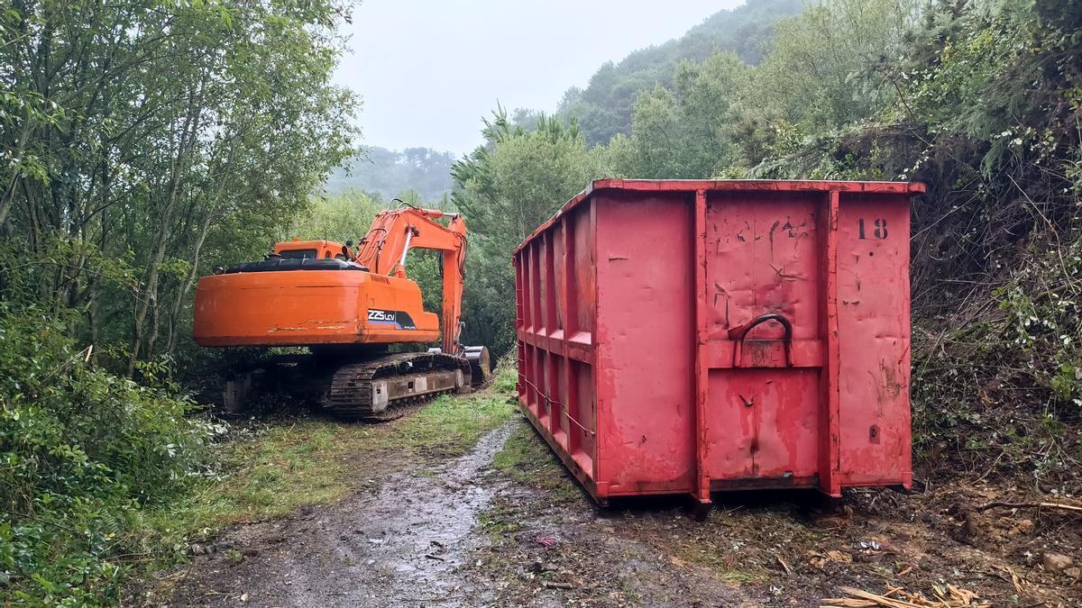 Maquinaria en Larrebide