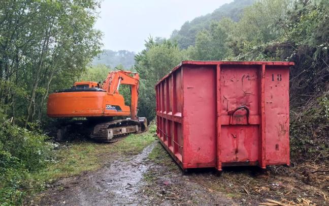 Maquinaria en Larrebide