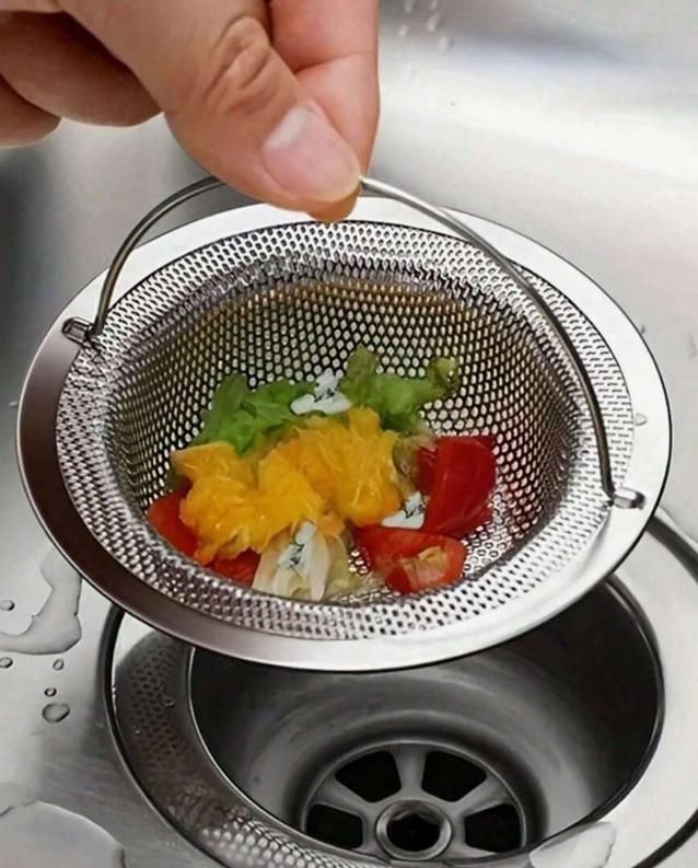 Colador y tapón para fregadero de cocina