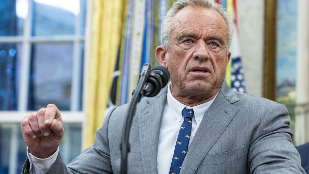 El secretario de Salud de EEUU, Robert F. Kennedy Jr.
