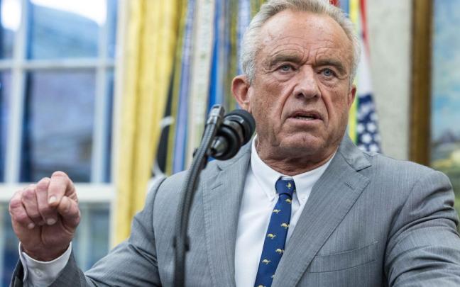 El secretario de Salud de EEUU, Robert F. Kennedy Jr.