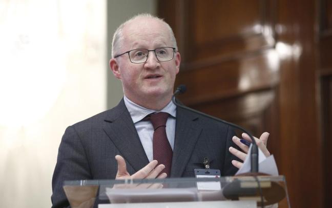 El economista jefe del Banco Central Europeo (BCE), Philip Lane.
