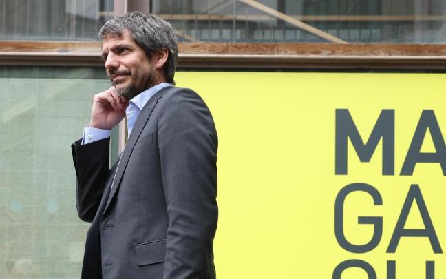 El ministro de Cultura, Ernest Urtasun, este sábado en un acto sobre la industria del videojuego