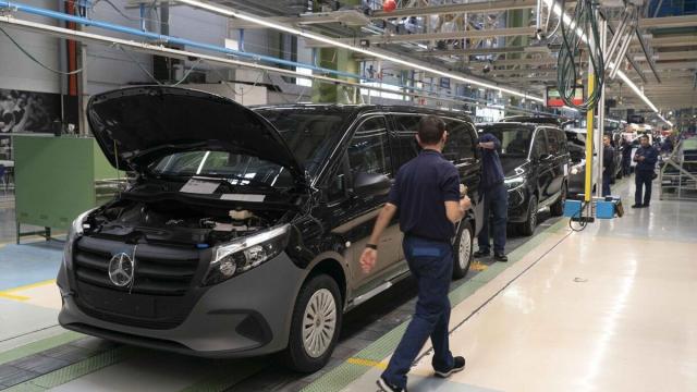 Planta de Mercedes Benz en Gasteiz.