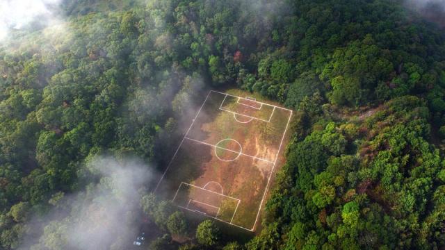 El 'Campo de los Dioses', ubicado en México y dentro del cráter de un volcán extinto