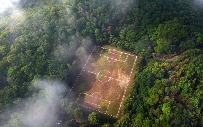 El 'Campo de los Dioses', ubicado en México y dentro del cráter de un volcán extinto