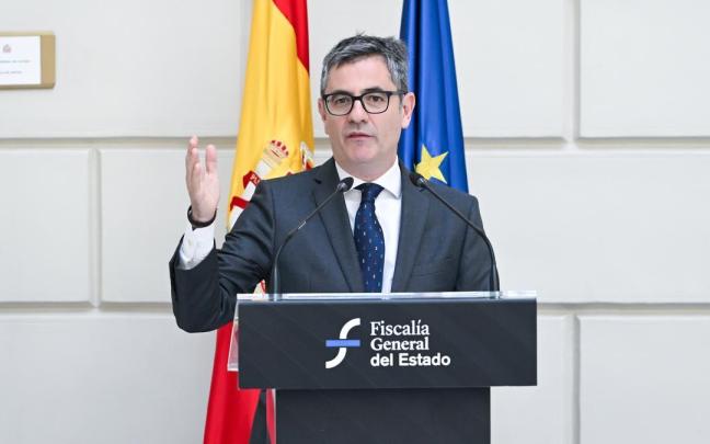 El ministro de la Presidencia, Justicia y Relaciones con las Cortes, Félix Bolaños.