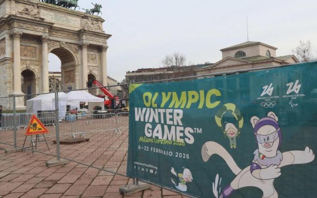 Preparaciones de los Juegos Olímpicos de Milán-Cortina 2026.