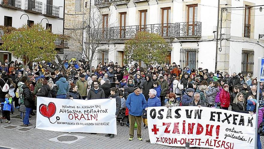 La concentración del viernes fue la primera de las tres convocadas en un principio. | FOTO: N.M.