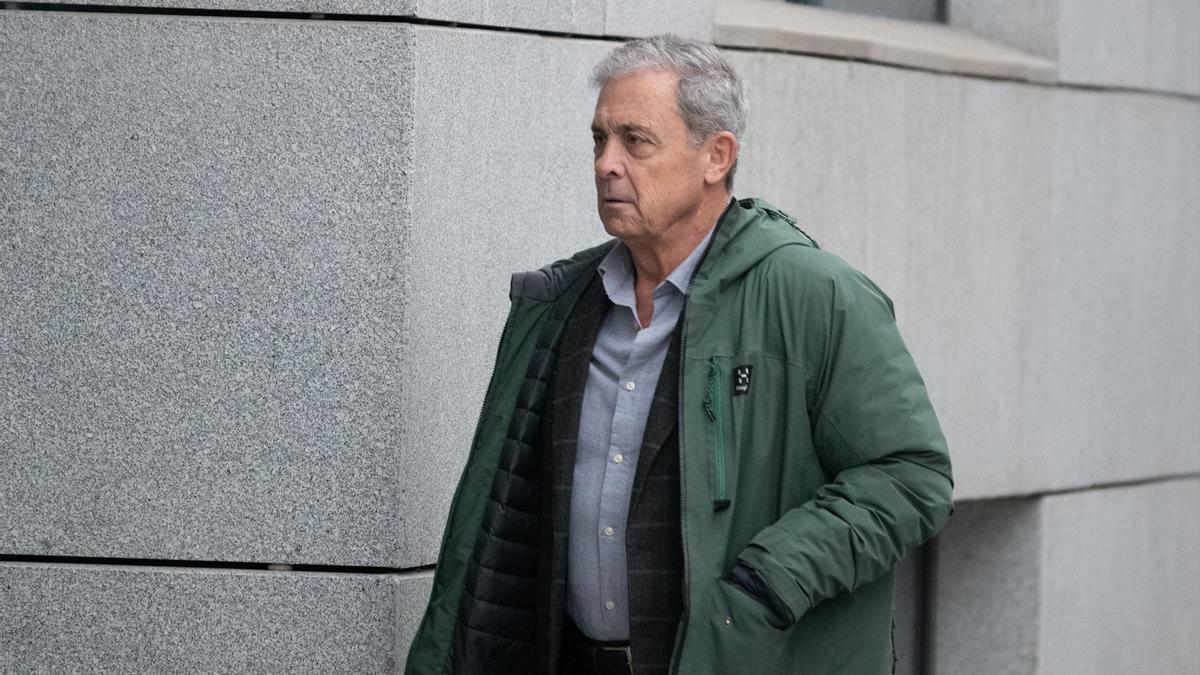 Jordi Pujol Ferrusola a su llegada a la Audiencia Nacional para declarar, el pasado 29 de enero de 2026,