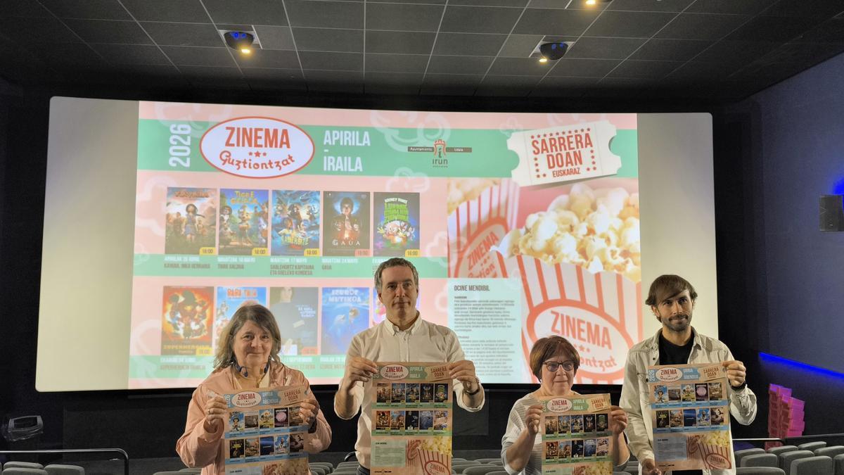 Presentación del programa "Zinema haur, gazte eta helduentzat"