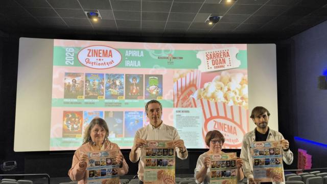 Presentación del programa "Zinema haur, gazte eta helduentzat"