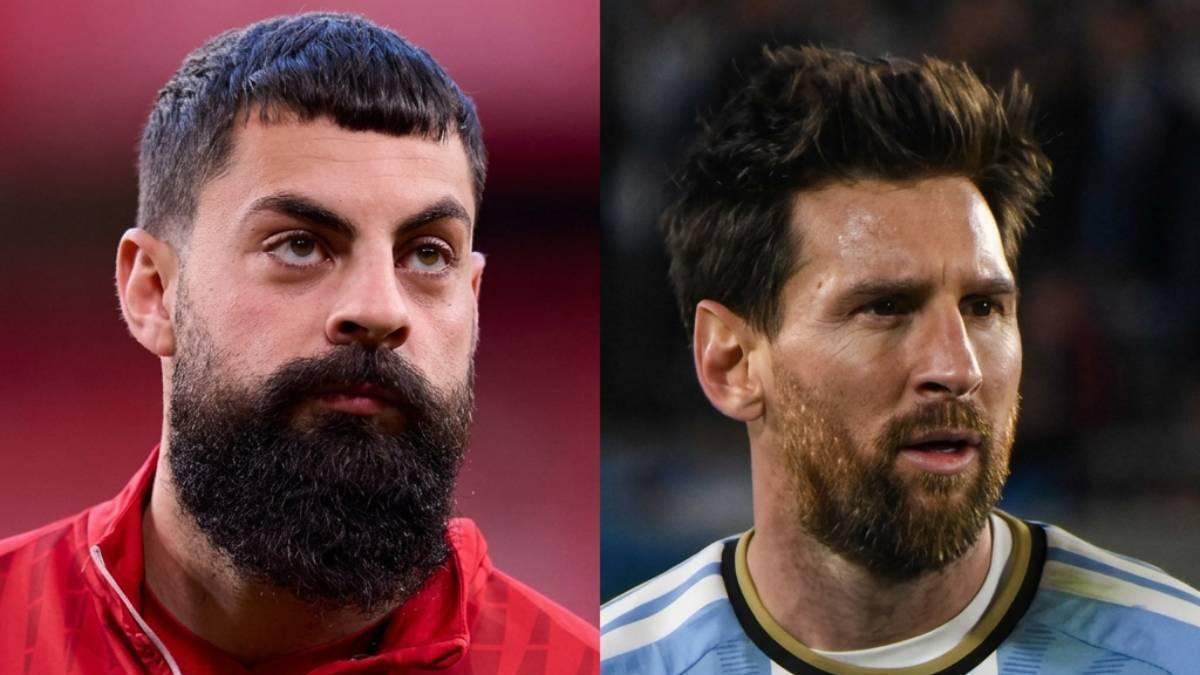 Villalibre recuerda su encontronazo con Leo Messi