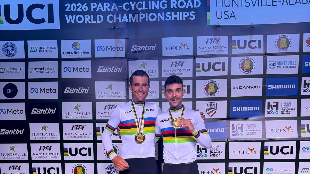Mikel Aristi e Imanol Arriotua se proclaman campeones del Mundo.
