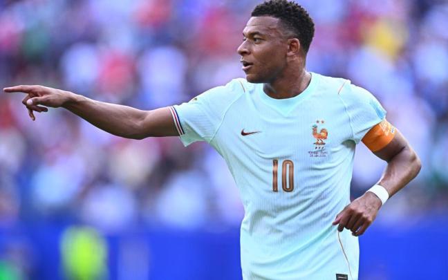El jugador de la selección francesa, Kylian Mbappé en el partido frente a Noruega del Mundial 2026.