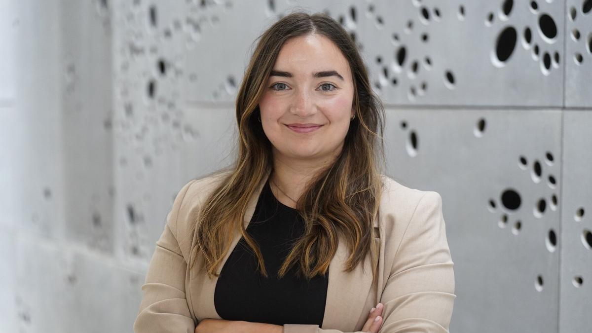 Elvira del Barrio, desarrolladora de ‘software’ en Laboral Kutxa.